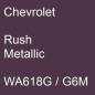 Preview: Chevrolet, Rush Metallic, WA618G / G6M.